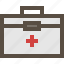 emergency, first aid kit, medical equipment, medicine 