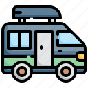 caravan, transportation, camping, trailer, holidays