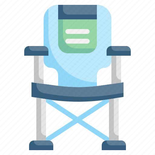 Camping, chair, folding, furniture, comfortable, buildings icon - Download on Iconfinder