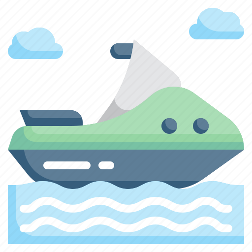 Jet, ski, sports, competition, water, scooter, sea icon - Download on Iconfinder