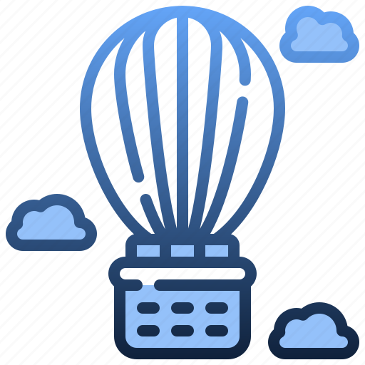 Air, balloon, hot, trip, urban, flight icon - Download on Iconfinder