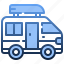 caravan, transportation, camping, trailer, holidays 