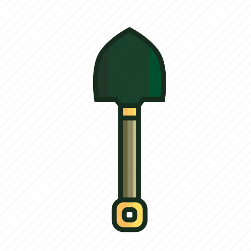 Adventure, building, hoe, shovel, spade, trowel, work icon - Download on Iconfinder