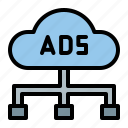 advertising, cloud, data, file, document, format, extension