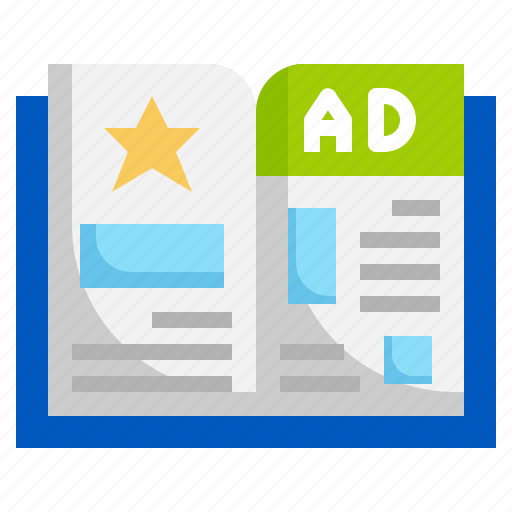Magazine, advertising, advertisement, ads, promotion icon - Download on Iconfinder