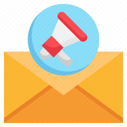 Mail, marketing, digital, megaphone, business, finance icon - Download on Iconfinder