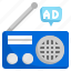 radio, advertising, ad, advertisement, announcer 