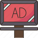 advertisement, billboard, display, product, outdoor