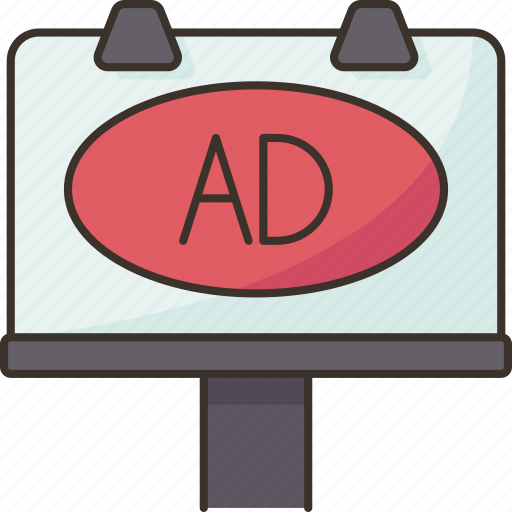 Hoarding, billboard, advertising, branding, city icon - Download on Iconfinder