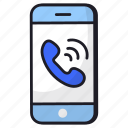 mobile, phone, communication, app