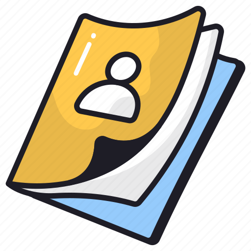 Magazine, document, business, format icon - Download on Iconfinder
