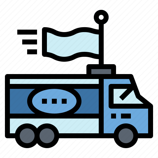 Ads, delivery, transport, truck icon - Download on Iconfinder