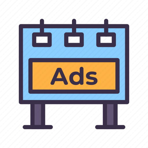 Advertisement, advertising, billboard, business, marketing, promotion icon - Download on Iconfinder