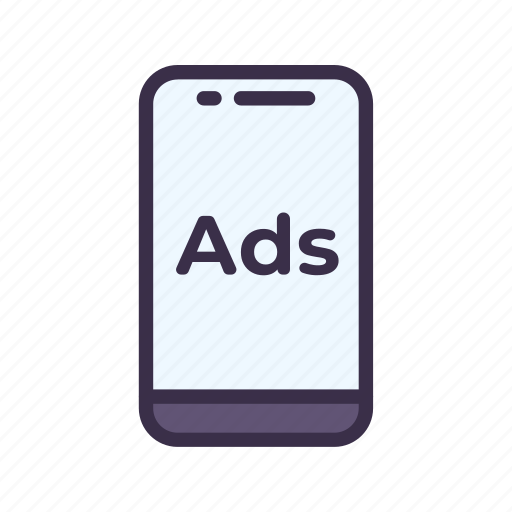 Ads, advertisement, advertising, marketing, mobile, seo, smartphone icon - Download on Iconfinder