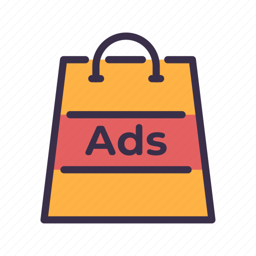 Ads, advertising, bag, marketing, shopping icon - Download on Iconfinder