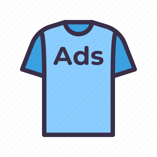 Ads, advertisement, advertising, business, marketing, shirt, tshirt icon - Download on Iconfinder