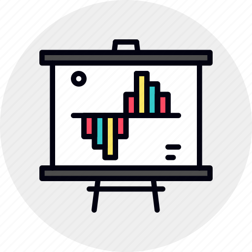 Business, chart, data, graph, stats, whiteboard icon - Download on Iconfinder