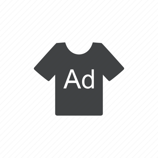 Ad, advertisement, advertising, clothes, commercial, promotion, t-shirt icon - Download on Iconfinder