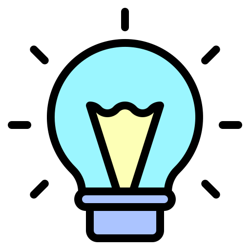 Bulb, creative, idea, illumination, invention, light, technology icon - Free download