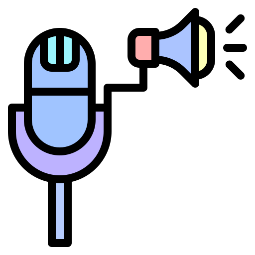 Microphone, music, radio, recording, sound, technology, voice icon - Free download