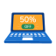 online, sale, offer, discount, laptop, ecommerce 