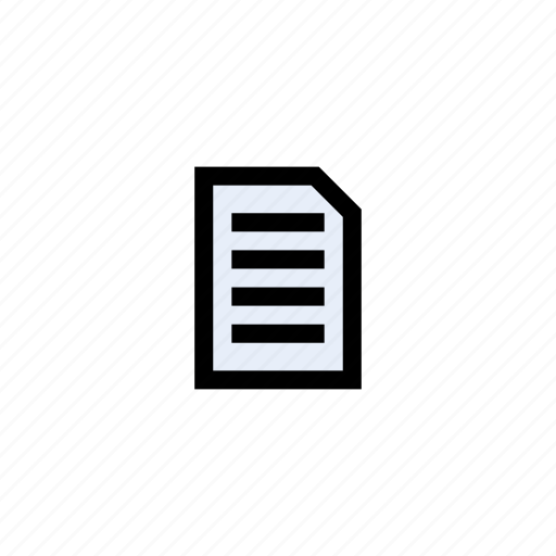 Document, file, notes, records, sheet icon - Download on Iconfinder