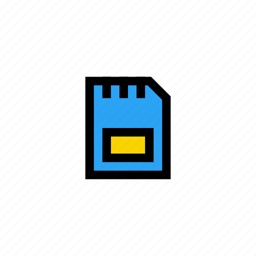 Chip, diskette, floppy, save, sd icon - Download on Iconfinder