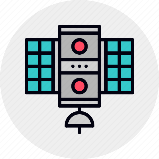 Broadcast, broadcasting, radio, satellite, space, transmitter icon - Download on Iconfinder