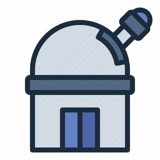 Observatory, telescope, space, building, aerospace, engineering icon - Download on Iconfinder