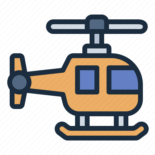 Helicopter, vehicle, transportation, aviation, aerospace, engineering icon - Download on Iconfinder