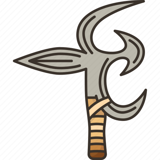 Weapon, african, ancient, sharp, battle icon - Download on Iconfinder