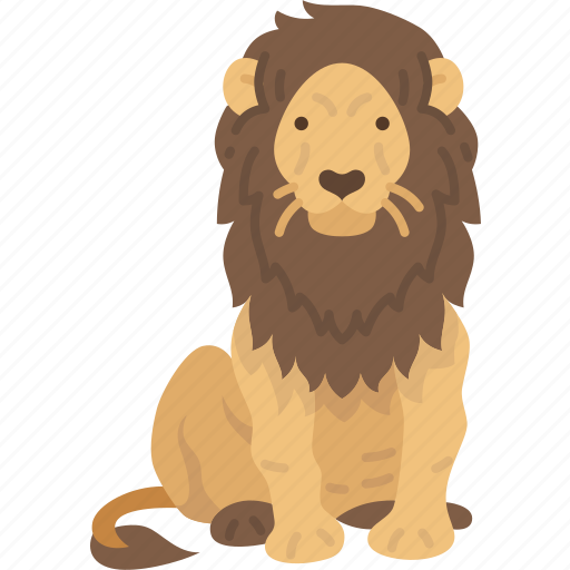 Lion, wildlife, animal, carnivore, safari icon - Download on Iconfinder