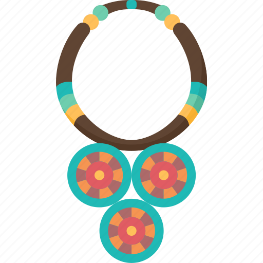 Necklace, decorative, accessories, african, fashion icon - Download on Iconfinder