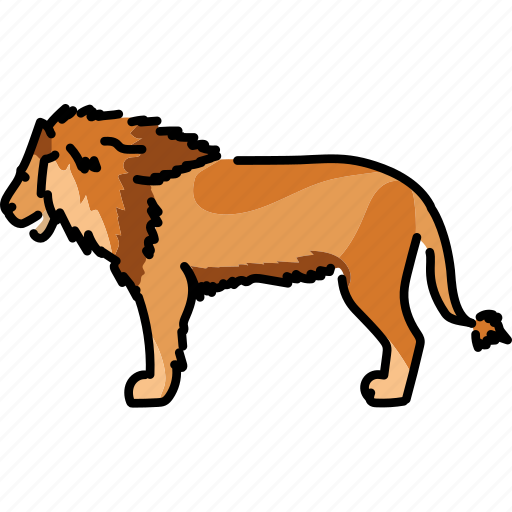 Animal, african, cat, predator, lion icon - Download on Iconfinder