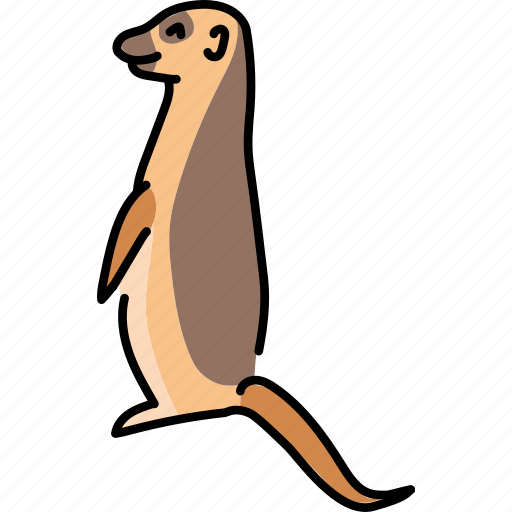Meerkat, mongoose, animal icon - Download on Iconfinder
