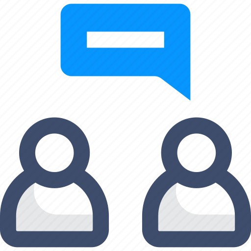 Communication, face to face converasation, meeting, review, scrum team icon - Download on Iconfinder