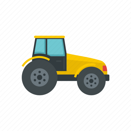 Agriculture, construction, machine, modern, silhouette, technology, tractor icon - Download on Iconfinder