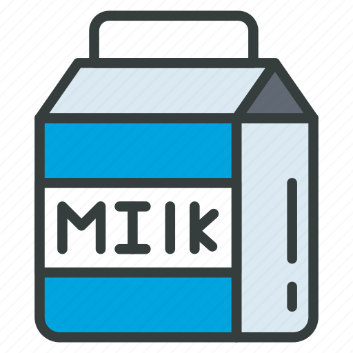 Milk, drink, breakfast, beverage, dairy icon - Download on Iconfinder