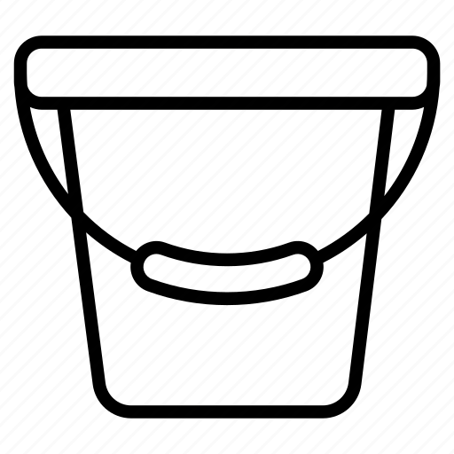 Bucket, cleaning, container, tool icon - Download on Iconfinder