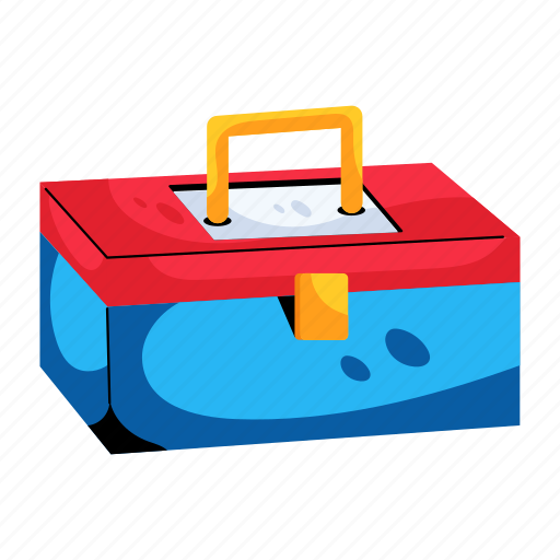 Metal box, tool case, tool chest, toolbox, tool storage icon - Download on Iconfinder