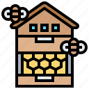 apiary, bee, farm, hive, honey