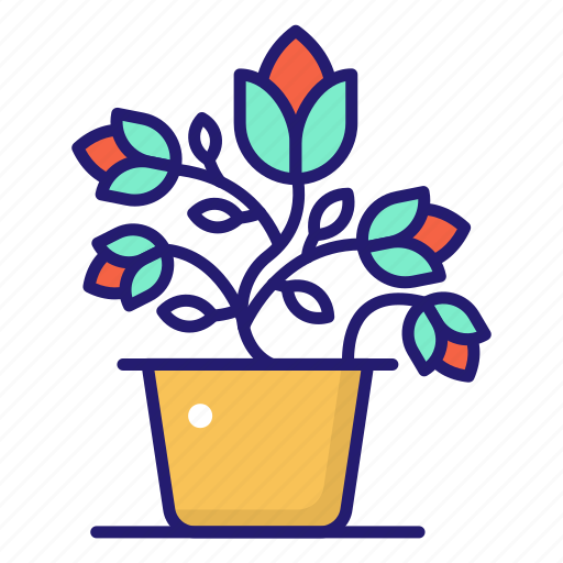 Pot, flower, romantic, blossom icon - Download on Iconfinder