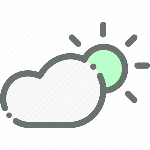 Cloud, forecast, sun, sunny, weather icon - Download on Iconfinder
