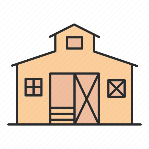 Agriculture, barn, farm, farmhouse, house, ranch, shed icon - Download on Iconfinder