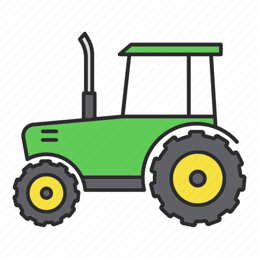 Agriculture, farm, farming, machine, machinery, tractor, vehicle icon - Download on Iconfinder