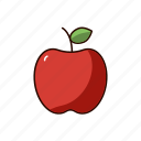 apple, fruit, food, healthy, red