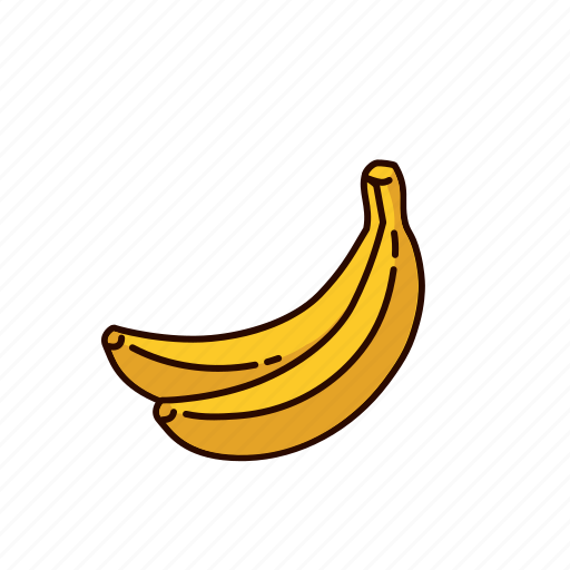 Banana, fruit, tropical, sweet, food icon - Download on Iconfinder