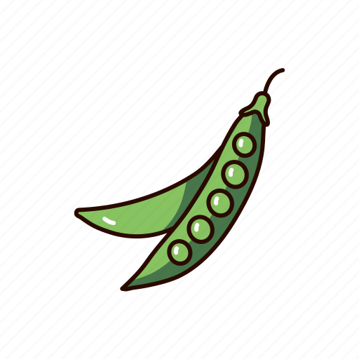 Pea, peas, legume, cooking, vegetable, food, green icon - Download on Iconfinder