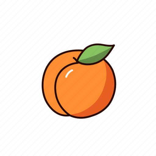 Peach, fruit, fresh, food, healthy icon - Download on Iconfinder