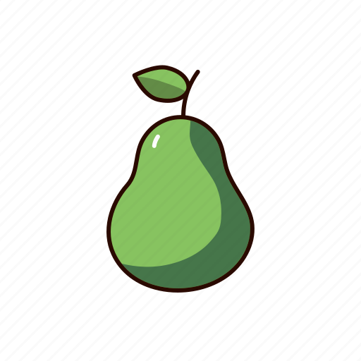 Pear, fruit, food, green, dessert, healthy, noggin icon - Download on Iconfinder